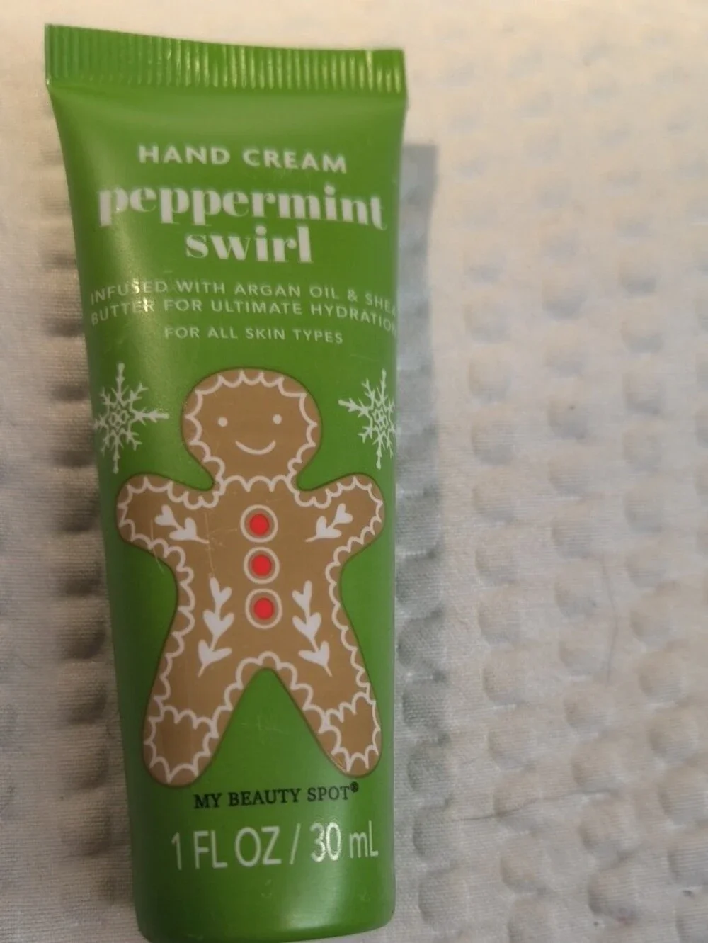 My Beauty Spot Peppermint Swirl Hand Cream - Green
